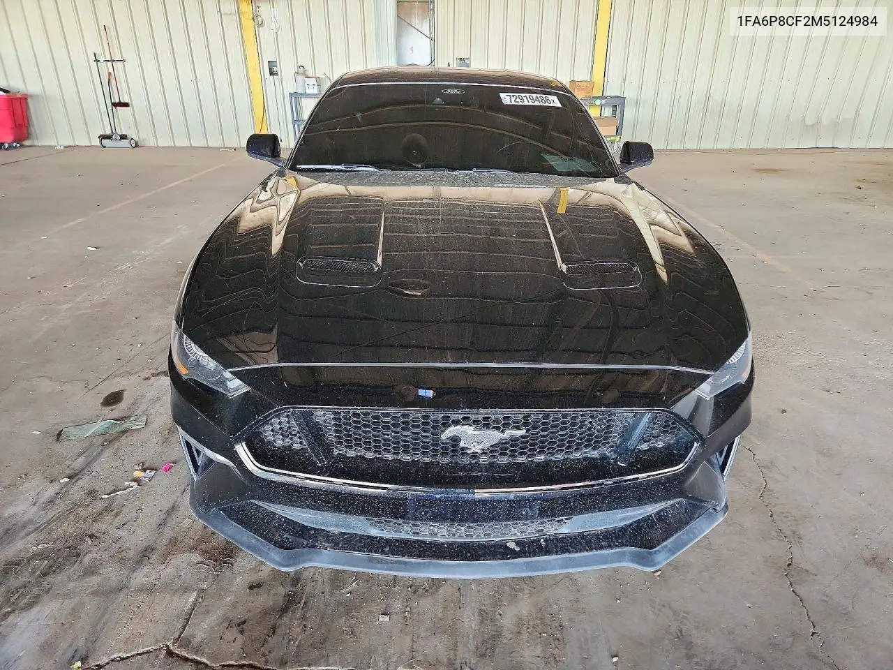 2021 FORD MUSTANG VIN 1FA6P8CF2M5124984 — фото 5