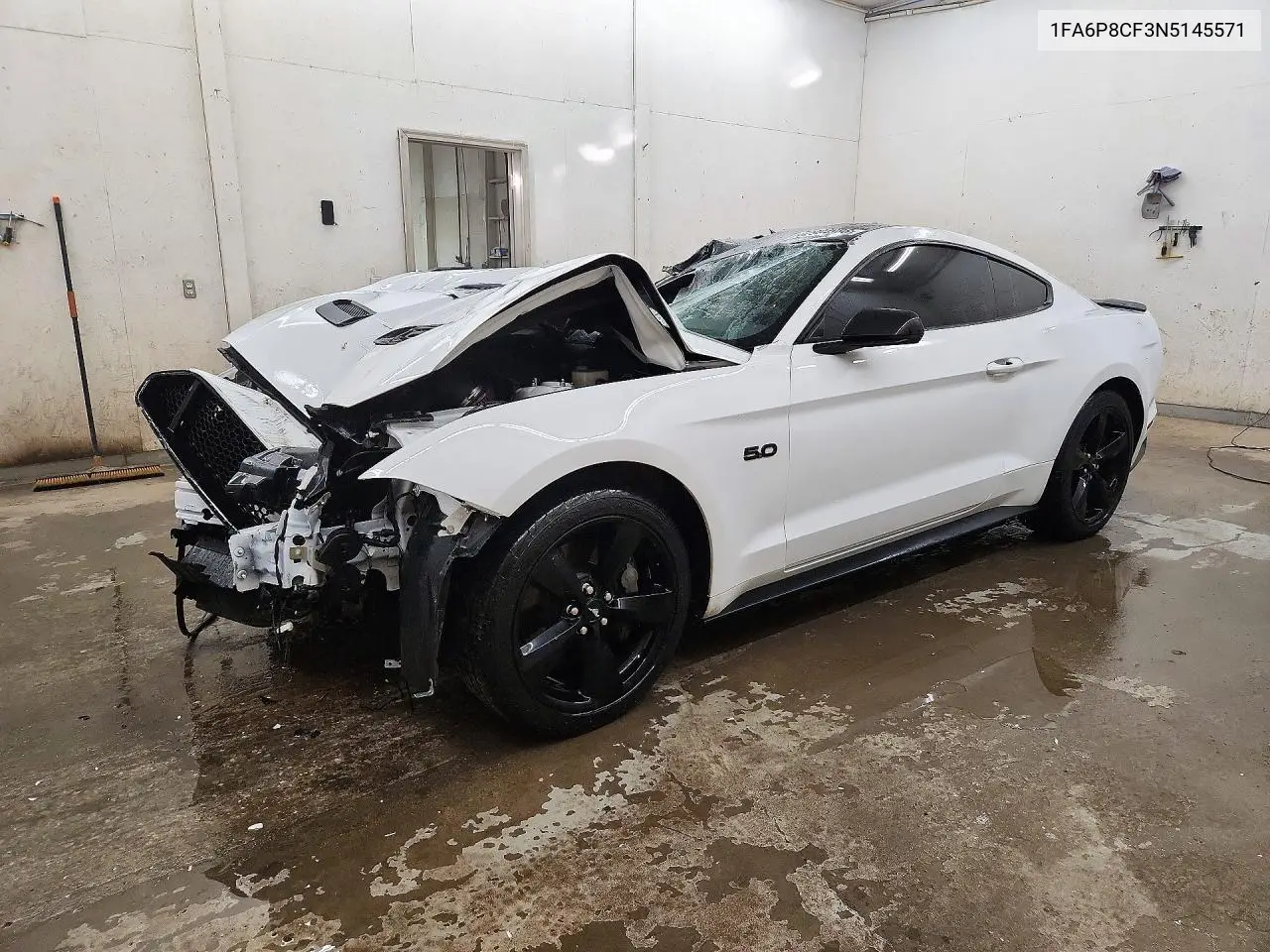FORD MUSTANG 2022, VIN 1FA6P8CF3N5145571