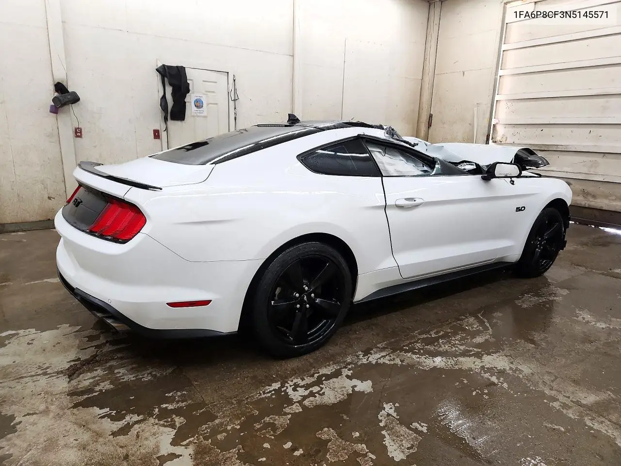 2022 FORD MUSTANG VIN 1FA6P8CF3N5145571 — фото 3