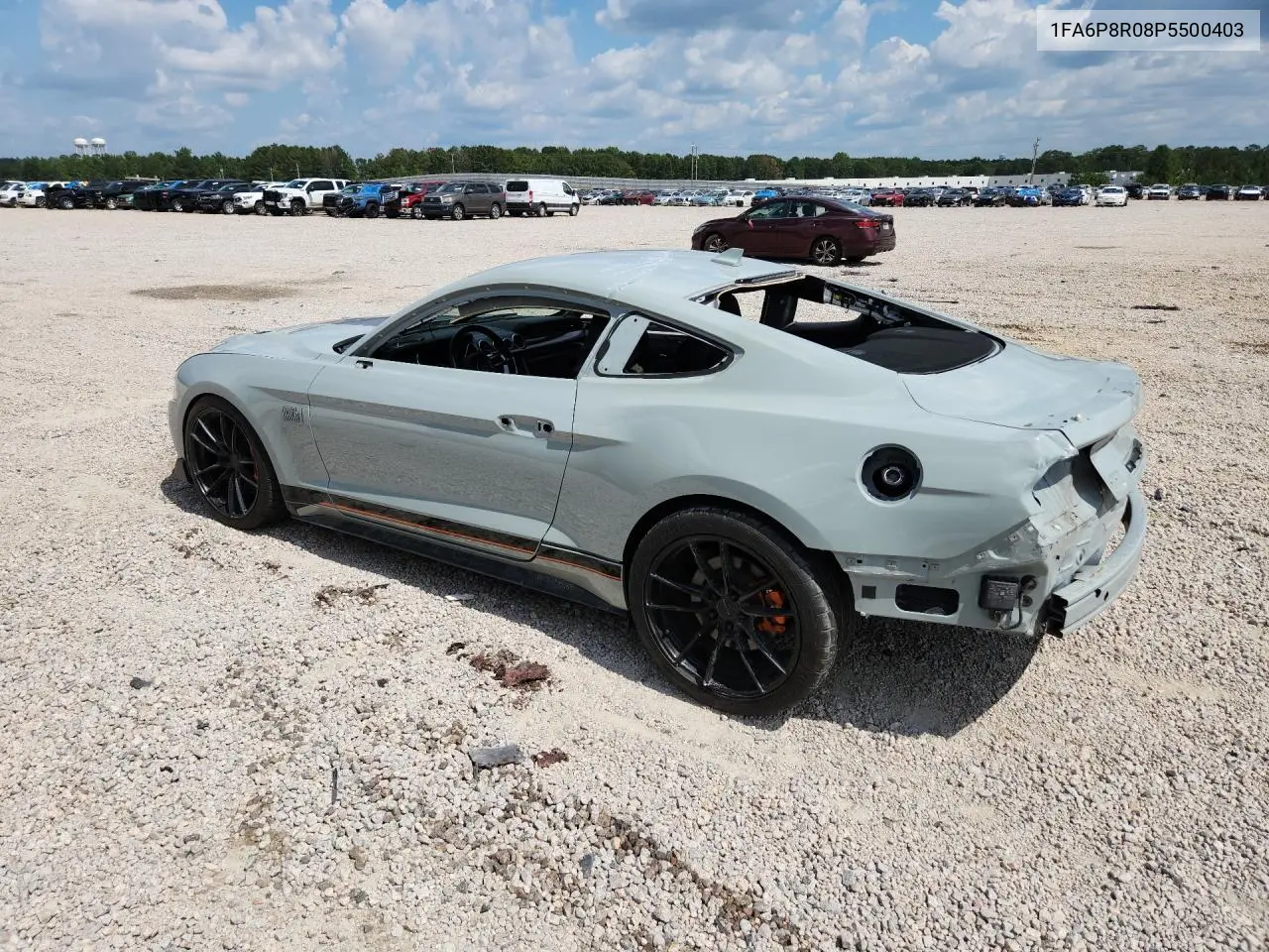 2023 FORD MUSTANG VIN 1FA6P8R08P5500403 — фото 2