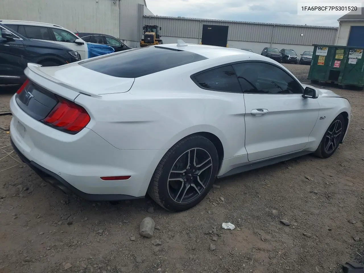 2023 FORD MUSTANG VIN 1FA6P8CF7P5301520 — фото 3