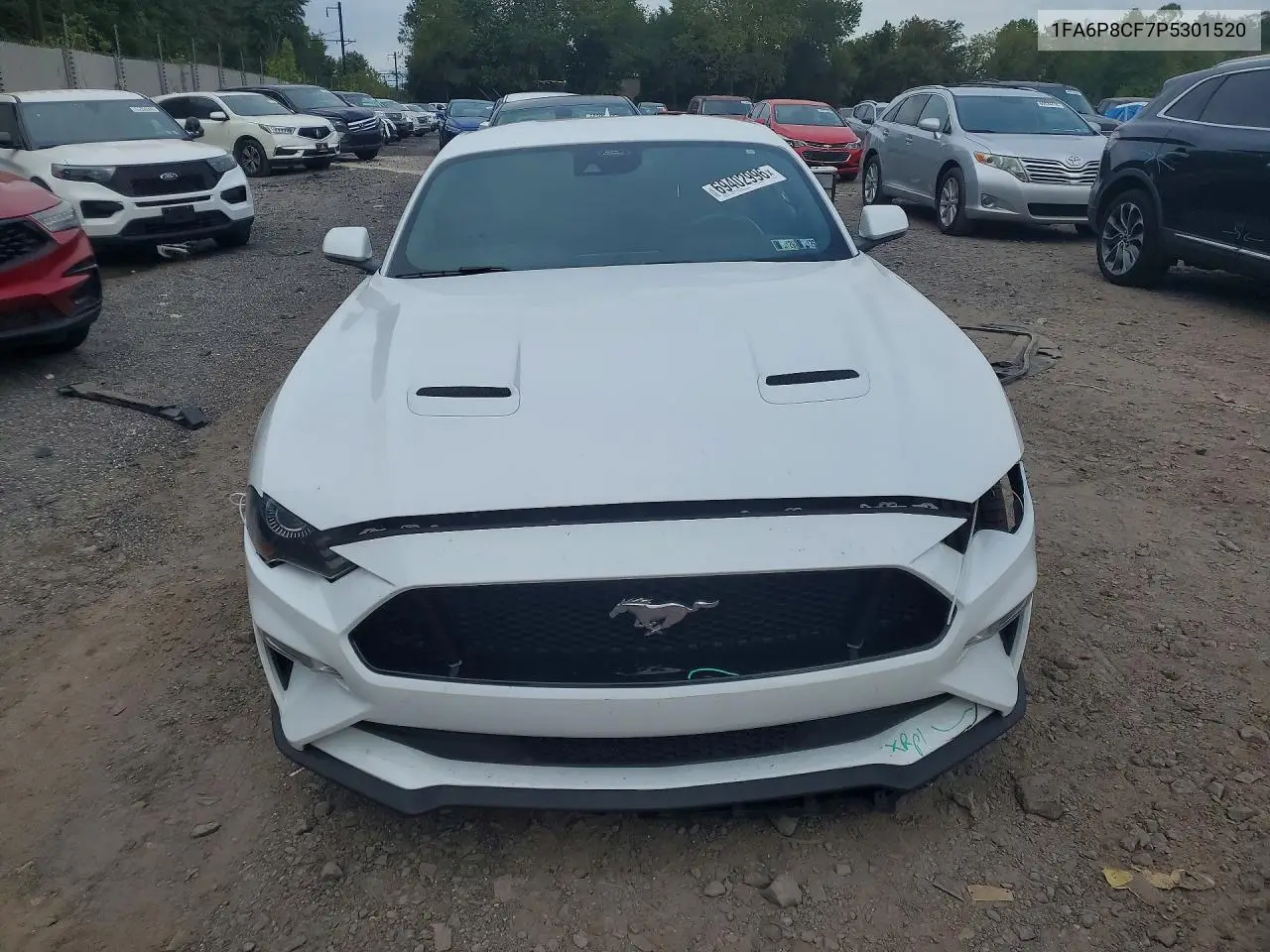 2023 FORD MUSTANG VIN 1FA6P8CF7P5301520 — фото 5