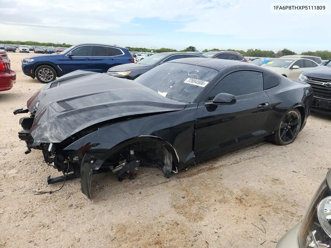 FORD MUSTANG 2023, VIN 1FA6P8THXP5111809