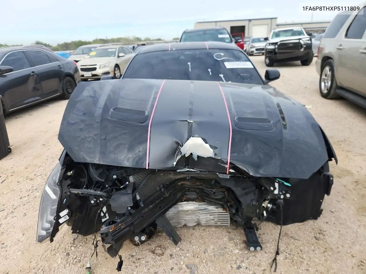 2023 FORD MUSTANG VIN 1FA6P8THXP5111809 — фото 5