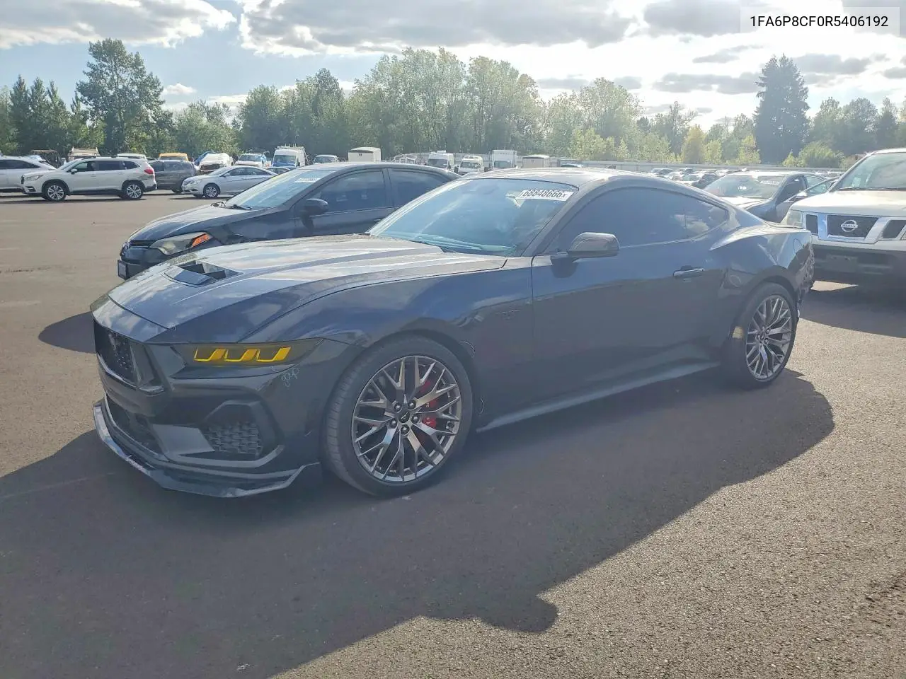 FORD MUSTANG 2024, VIN 1FA6P8CF0R5406192