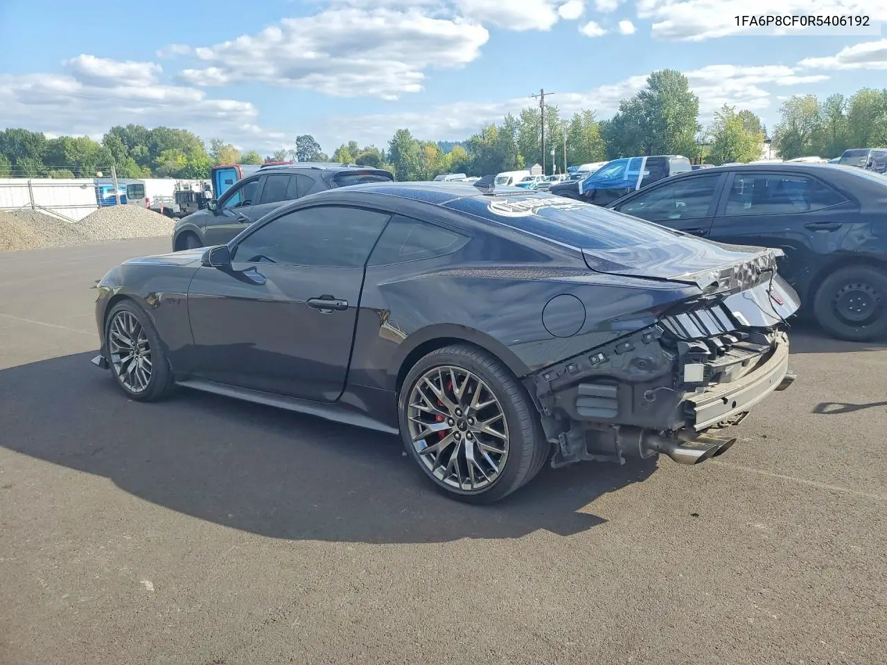 2024 FORD MUSTANG VIN 1FA6P8CF0R5406192 — фото 2