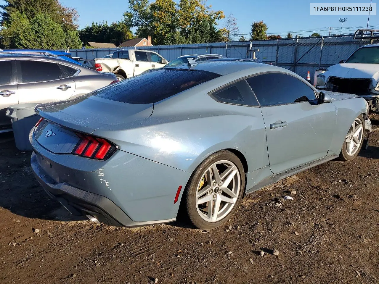 2024 FORD MUSTANG VIN 1FA6P8TH0R5111238 — фото 3