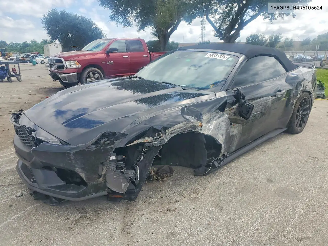 FORD MUSTANG 2024, VIN 1FAGP8UH4R5105624