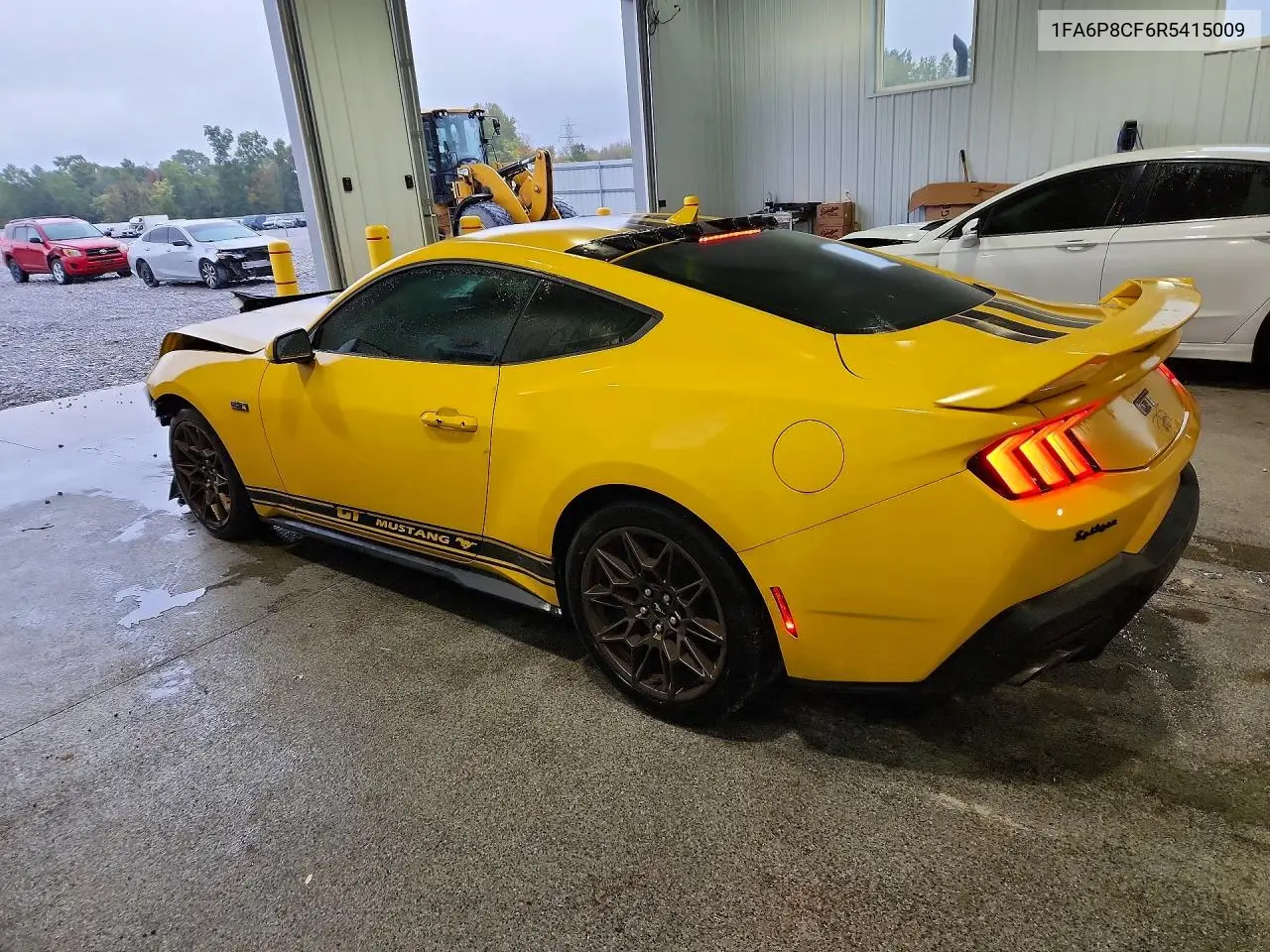 2024 FORD MUSTANG VIN 1FA6P8CF6R5415009 — фото 2