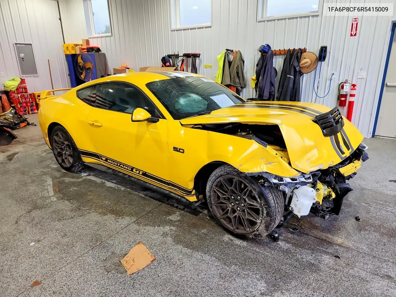2024 FORD MUSTANG VIN 1FA6P8CF6R5415009 — фото 4