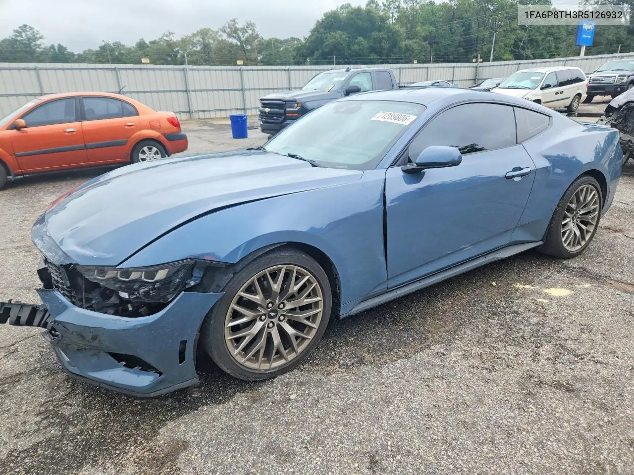 FORD MUSTANG 2024, VIN 1FA6P8TH3R5126932