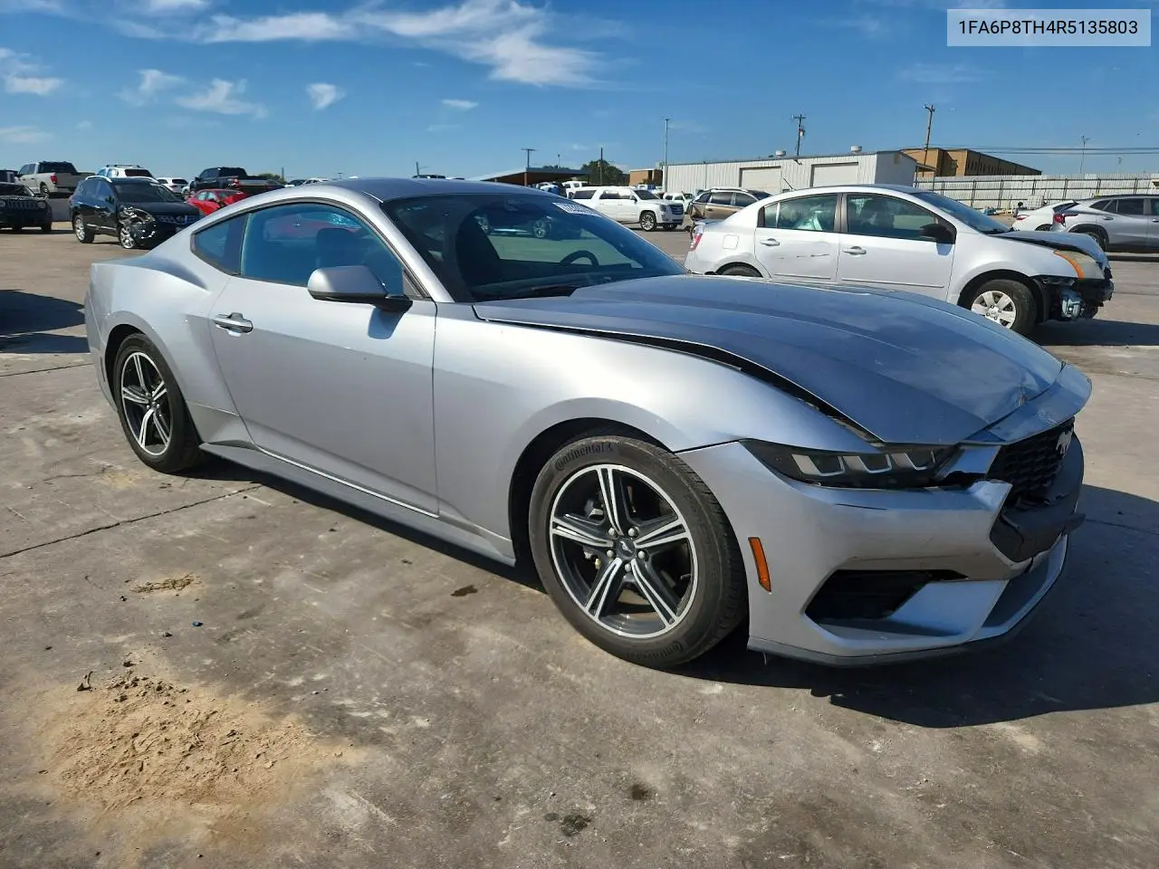 2024 FORD MUSTANG VIN 1FA6P8TH4R5135803 — фото 4