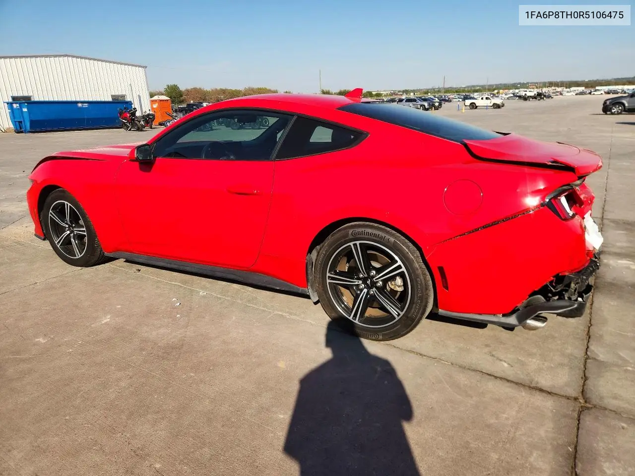2024 FORD MUSTANG VIN 1FA6P8TH0R5106475 — фото 2