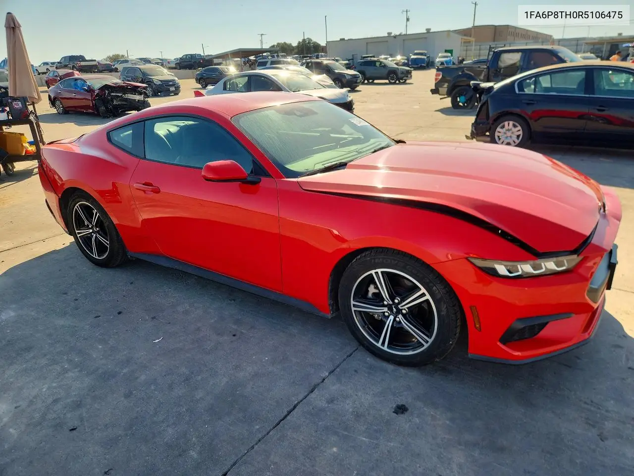 2024 FORD MUSTANG VIN 1FA6P8TH0R5106475 — фото 4