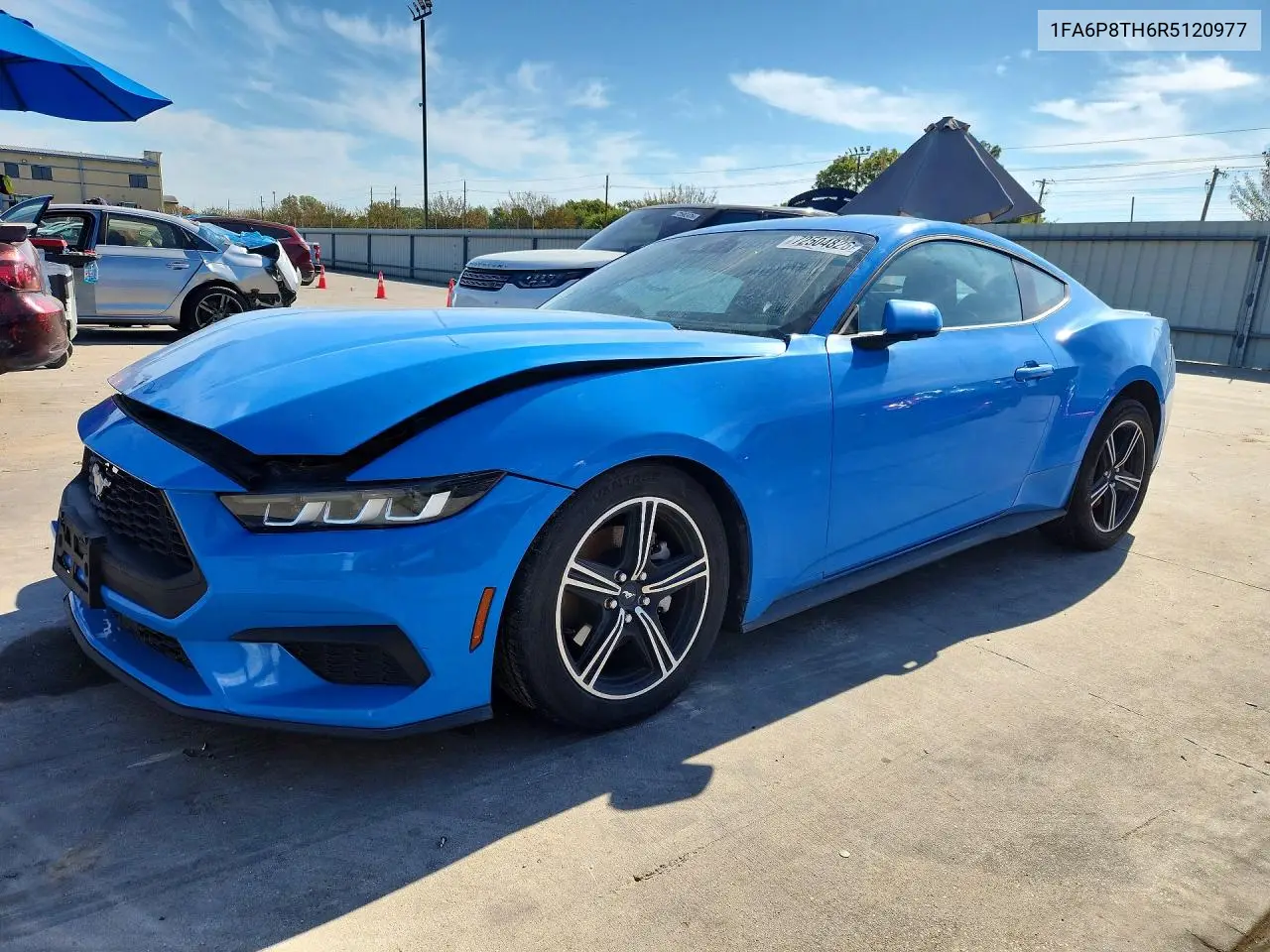 FORD MUSTANG 2024, VIN 1FA6P8TH6R5120977