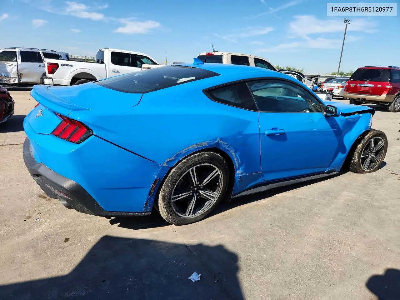 2024 FORD MUSTANG VIN 1FA6P8TH6R5120977 — фото 3