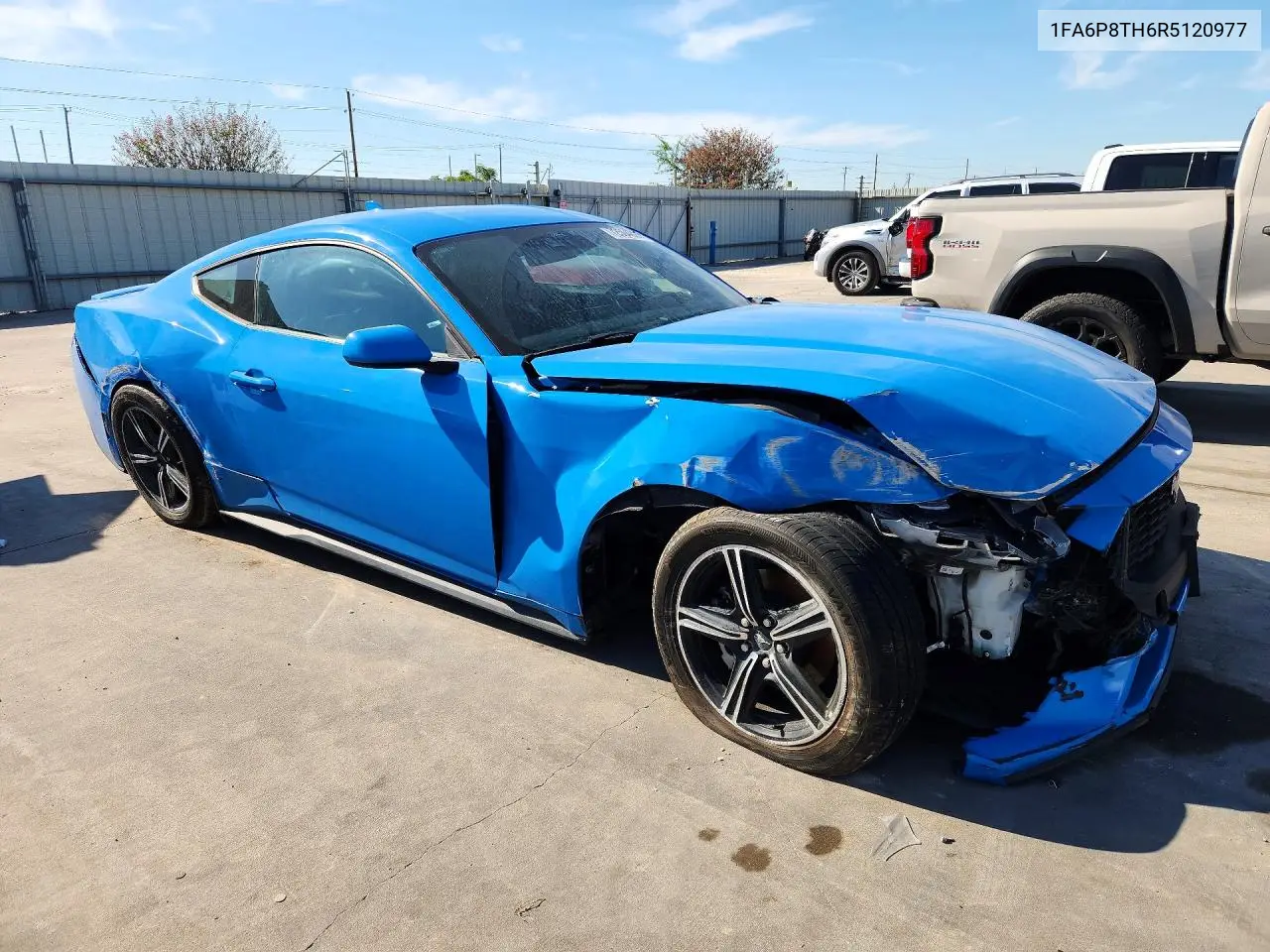 2024 FORD MUSTANG VIN 1FA6P8TH6R5120977 — фото 4