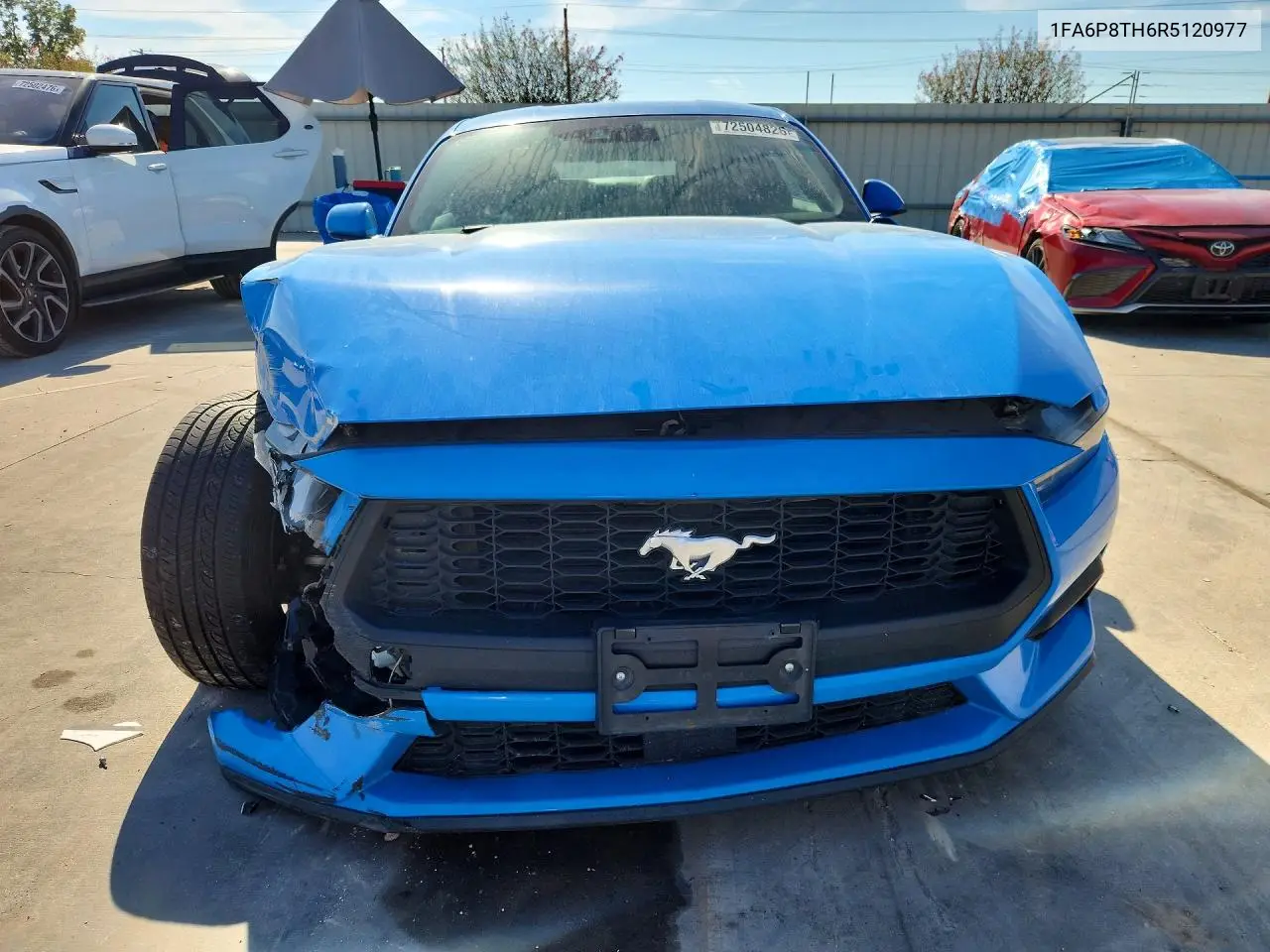 2024 FORD MUSTANG VIN 1FA6P8TH6R5120977 — фото 5