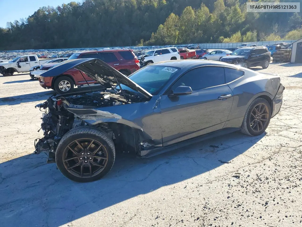 FORD MUSTANG 2024, VIN 1FA6P8TH9R5121363