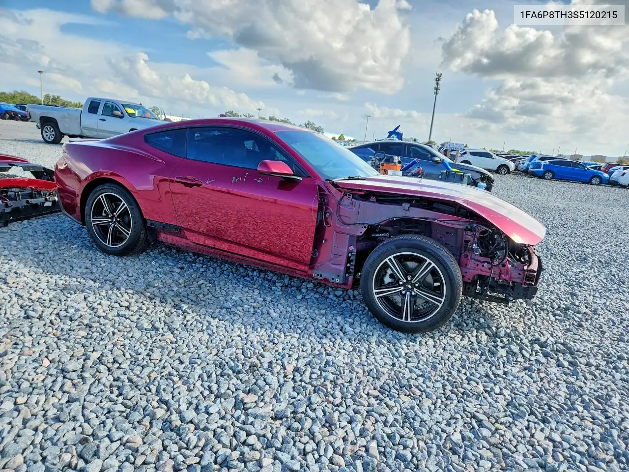 2025 FORD MUSTANG VIN 1FA6P8TH3S5120215 — фото 4