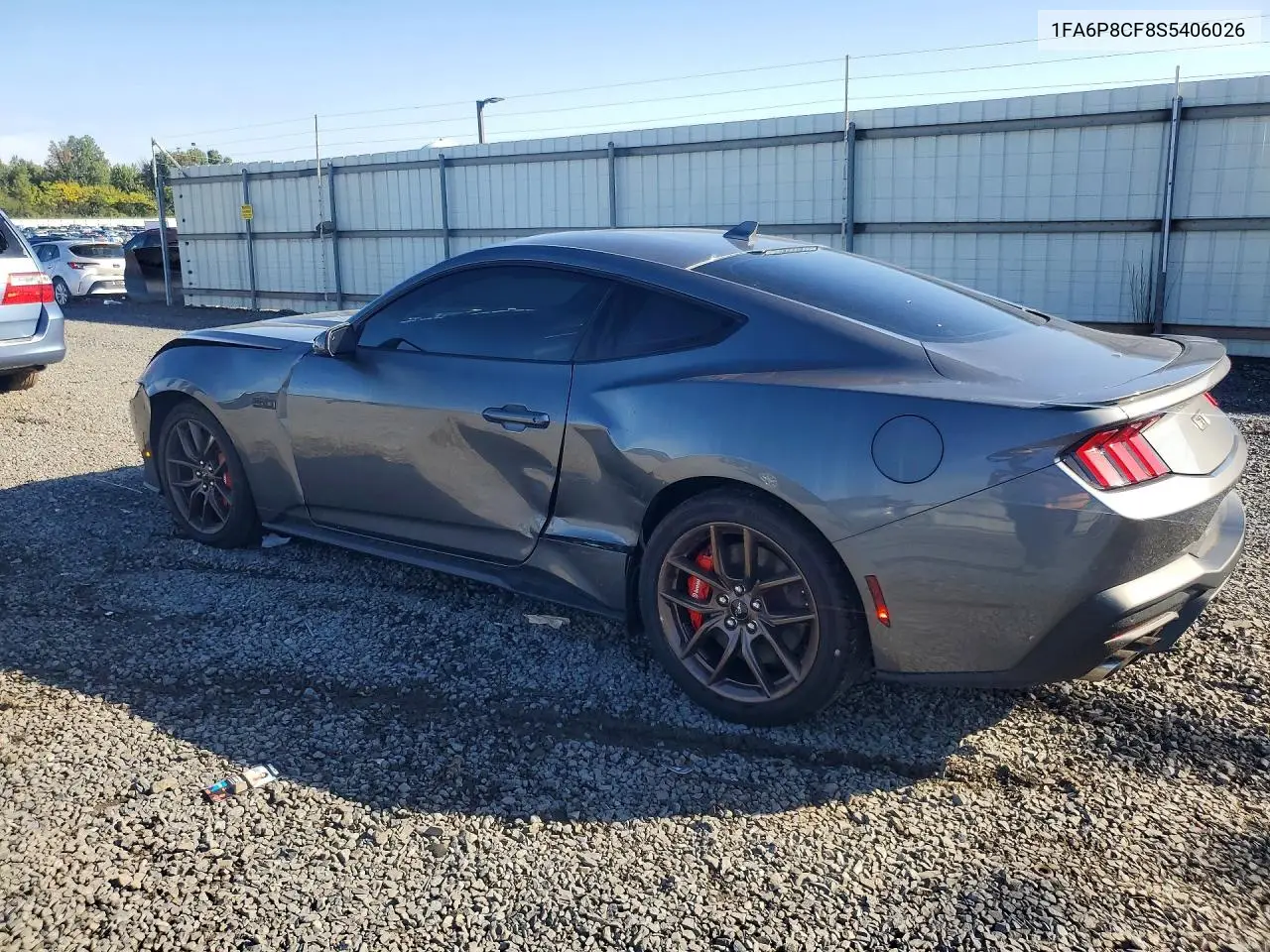 2025 FORD MUSTANG VIN 1FA6P8CF8S5406026 — фото 2