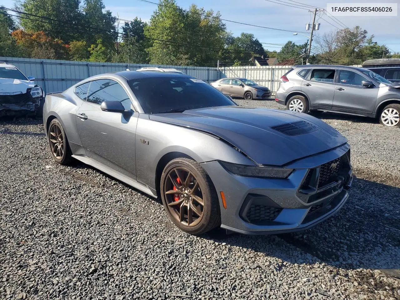 2025 FORD MUSTANG VIN 1FA6P8CF8S5406026 — фото 4