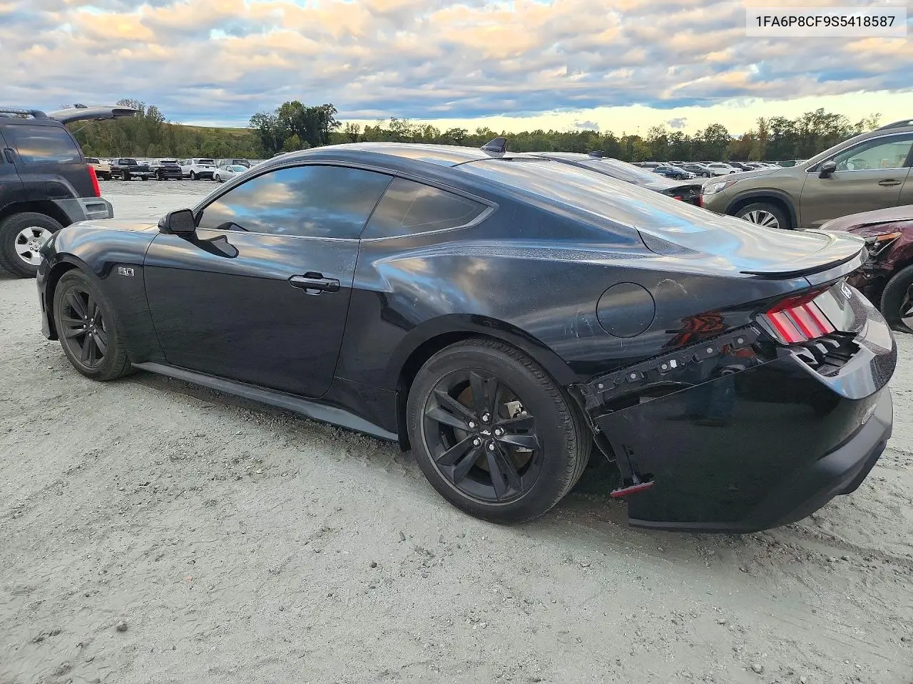 2025 FORD MUSTANG VIN 1FA6P8CF9S5418587 — фото 2