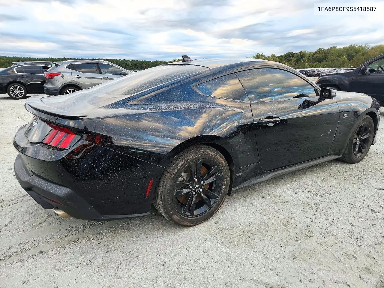 2025 FORD MUSTANG VIN 1FA6P8CF9S5418587 — фото 3