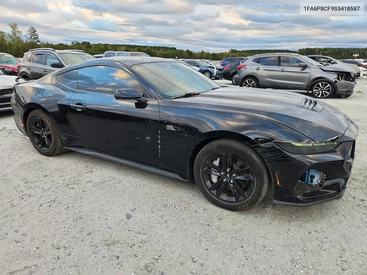 2025 FORD MUSTANG VIN 1FA6P8CF9S5418587 — фото 4