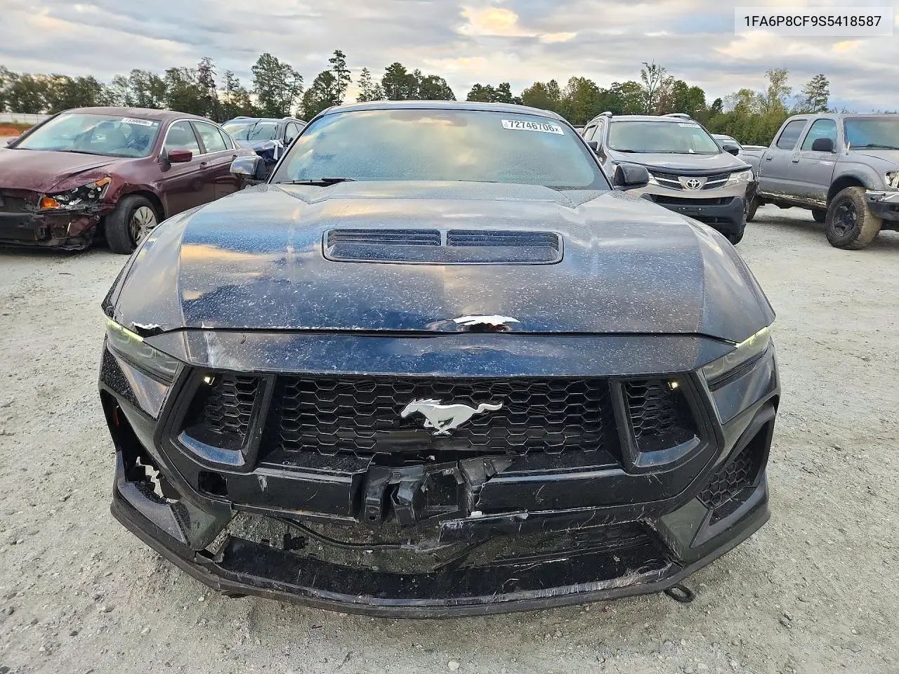 2025 FORD MUSTANG VIN 1FA6P8CF9S5418587 — фото 5