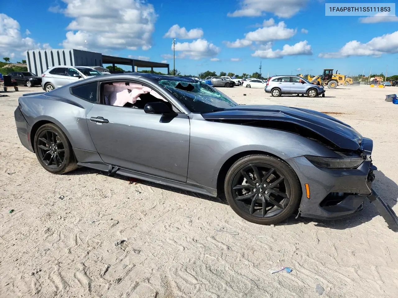 2025 FORD MUSTANG VIN 1FA6P8TH1S5111853 — фото 4