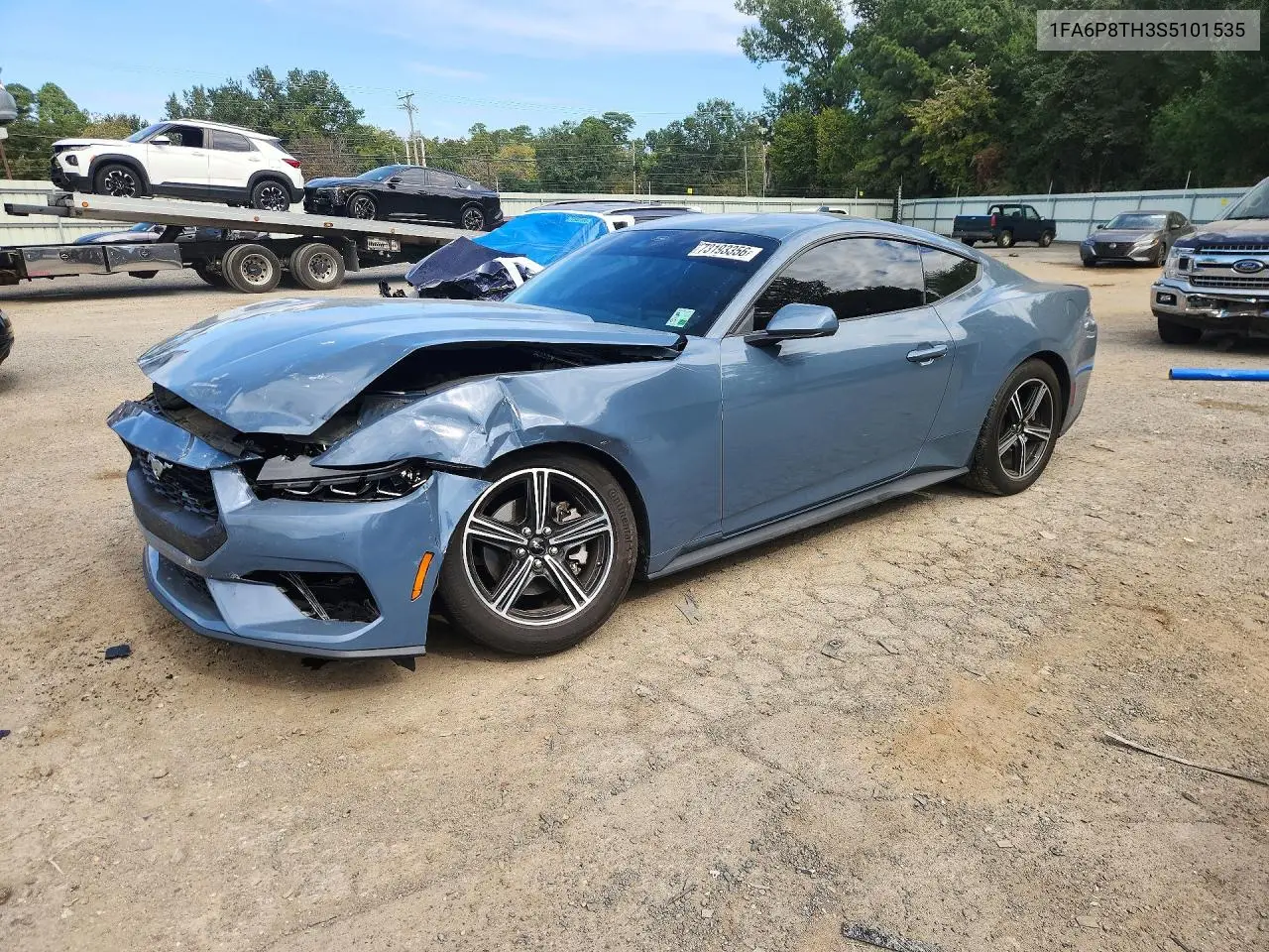 FORD MUSTANG 2025, VIN 1FA6P8TH3S5101535