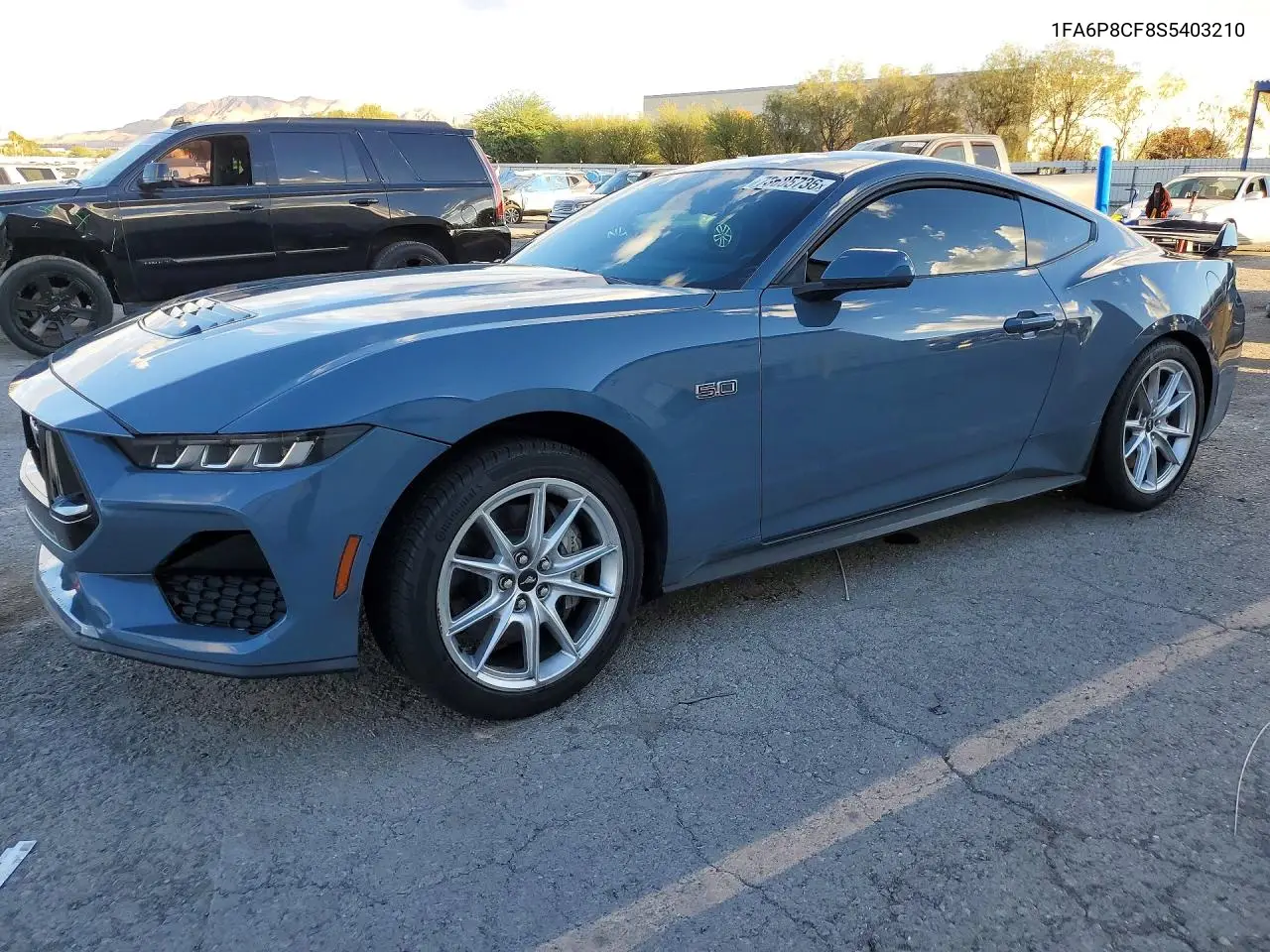 FORD MUSTANG 2025, VIN 1FA6P8CF8S5403210