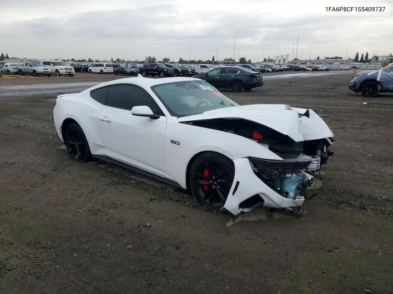 2025 FORD MUSTANG VIN 1FA6P8CF1S5409737 — фото 4