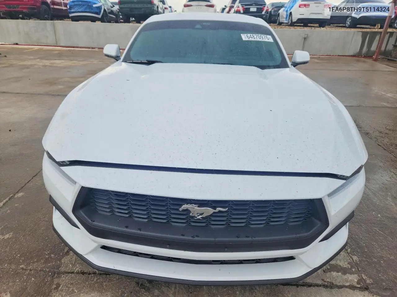 2026 FORD MUSTANG VIN 1FA6P8TH9T5114324 — фото 5
