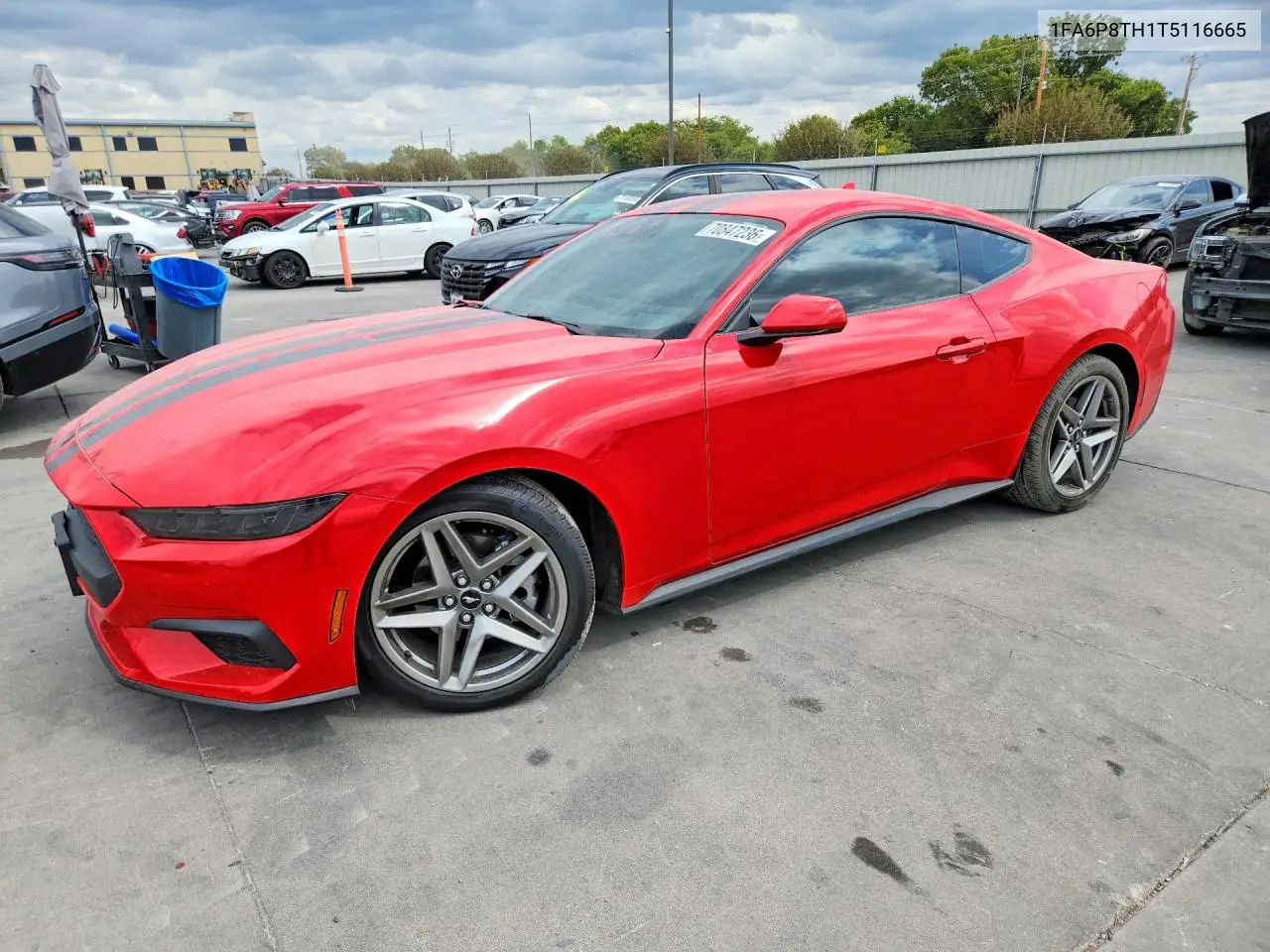 FORD MUSTANG 2026, VIN 1FA6P8TH1T5116665