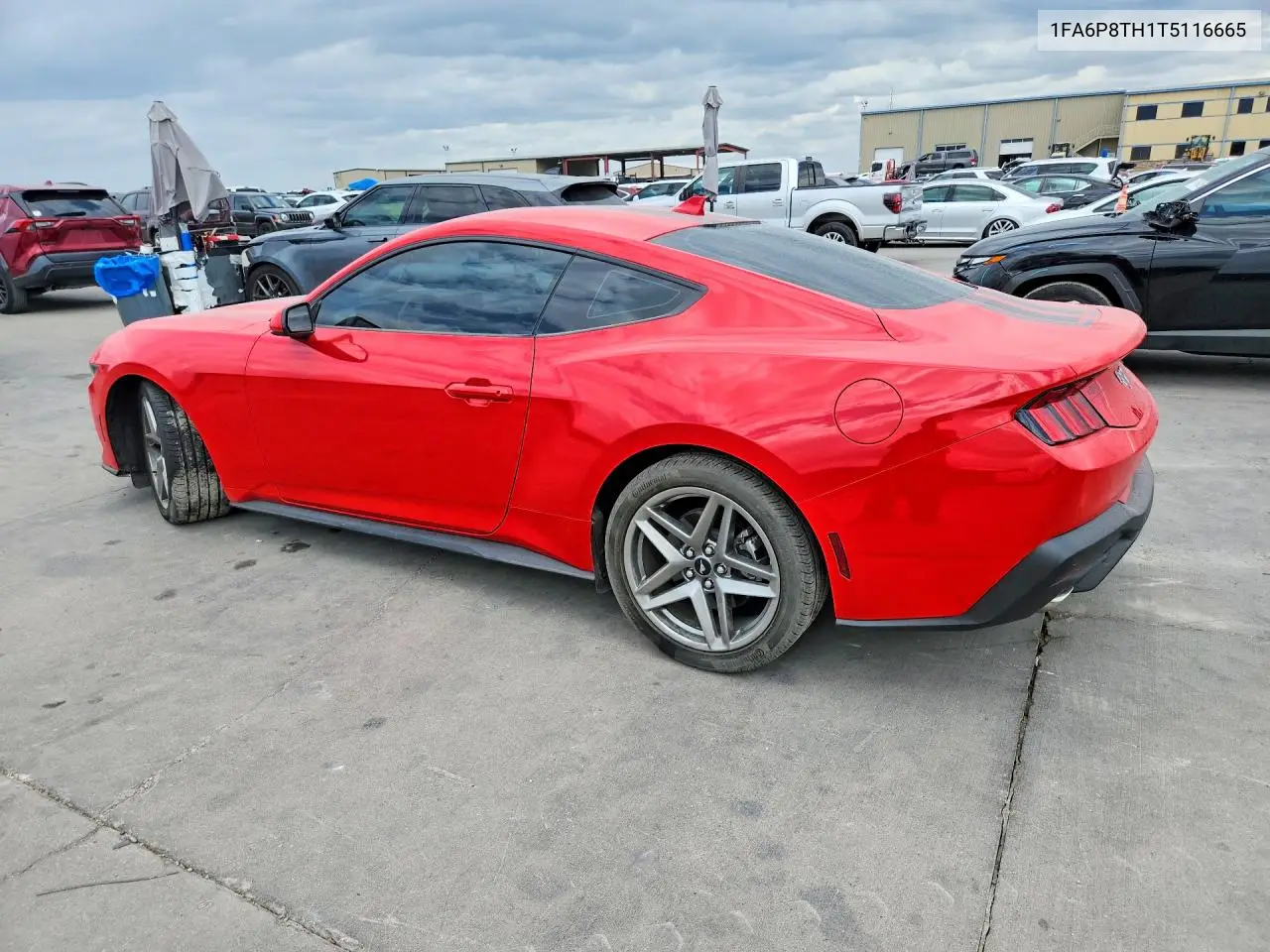 2026 FORD MUSTANG VIN 1FA6P8TH1T5116665 — фото 2