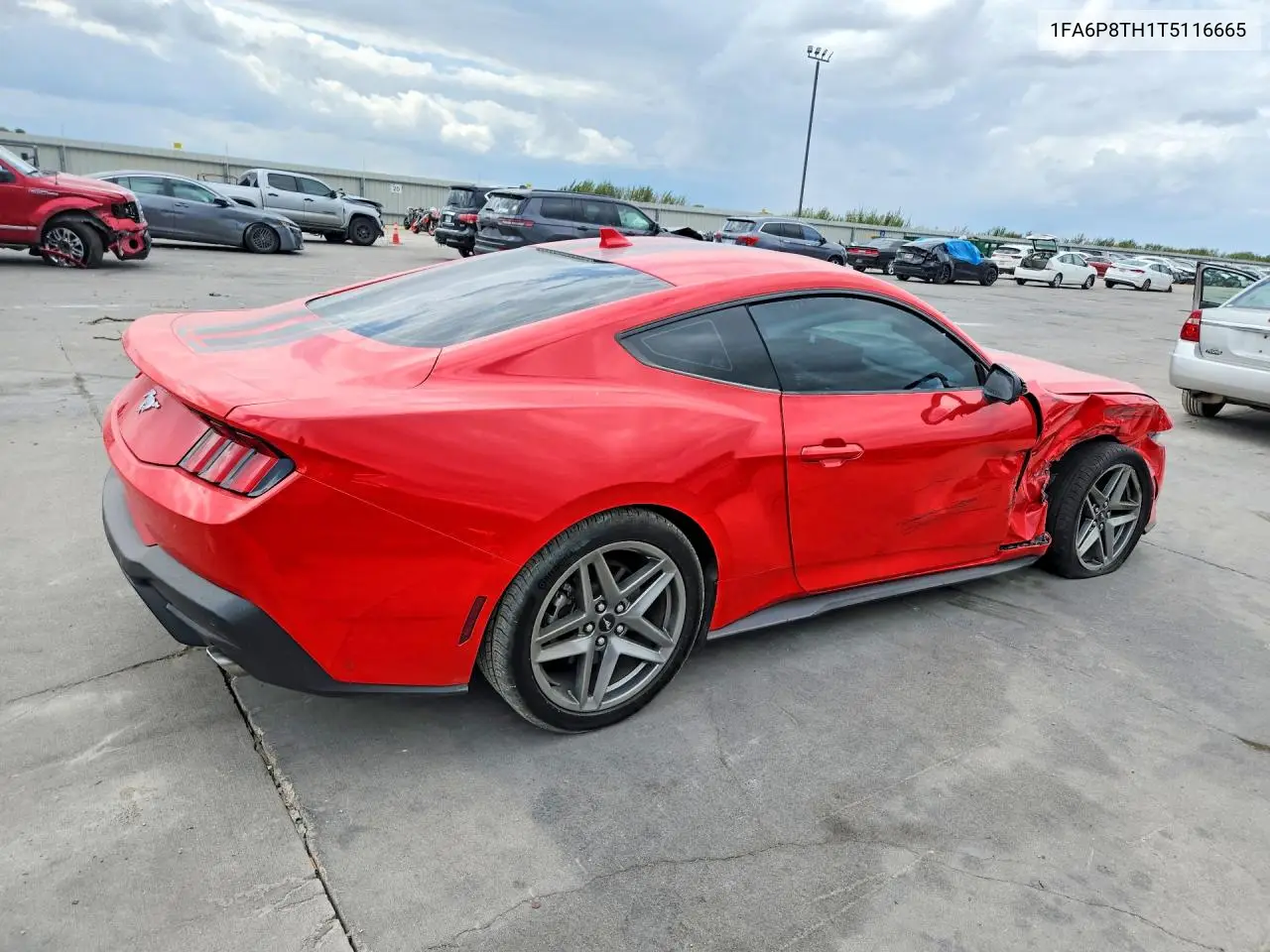 2026 FORD MUSTANG VIN 1FA6P8TH1T5116665 — фото 3