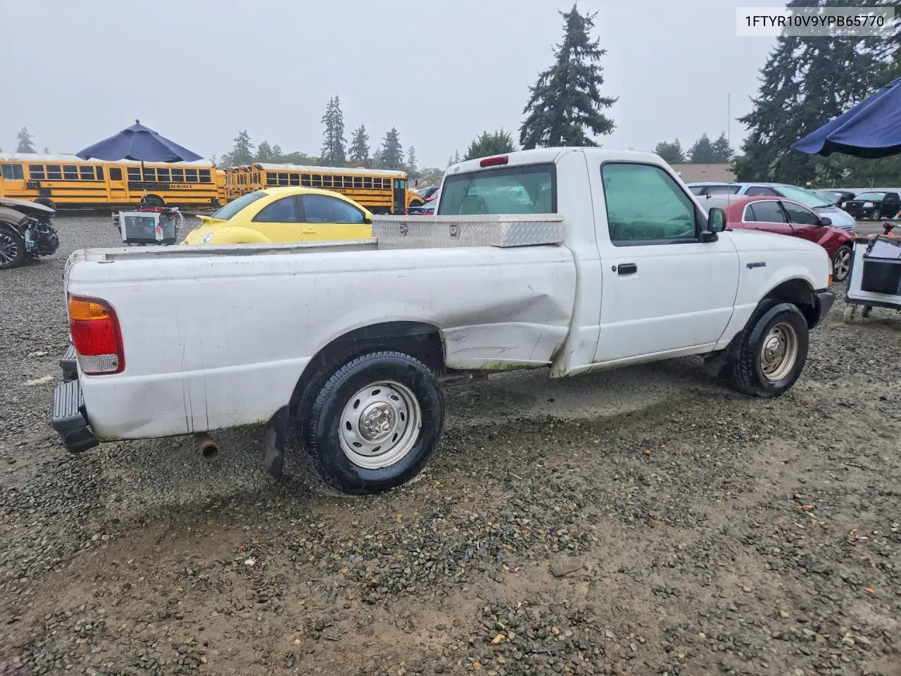 2000 FORD RANGER VIN 1FTYR10V9YPB65770 — фото 3