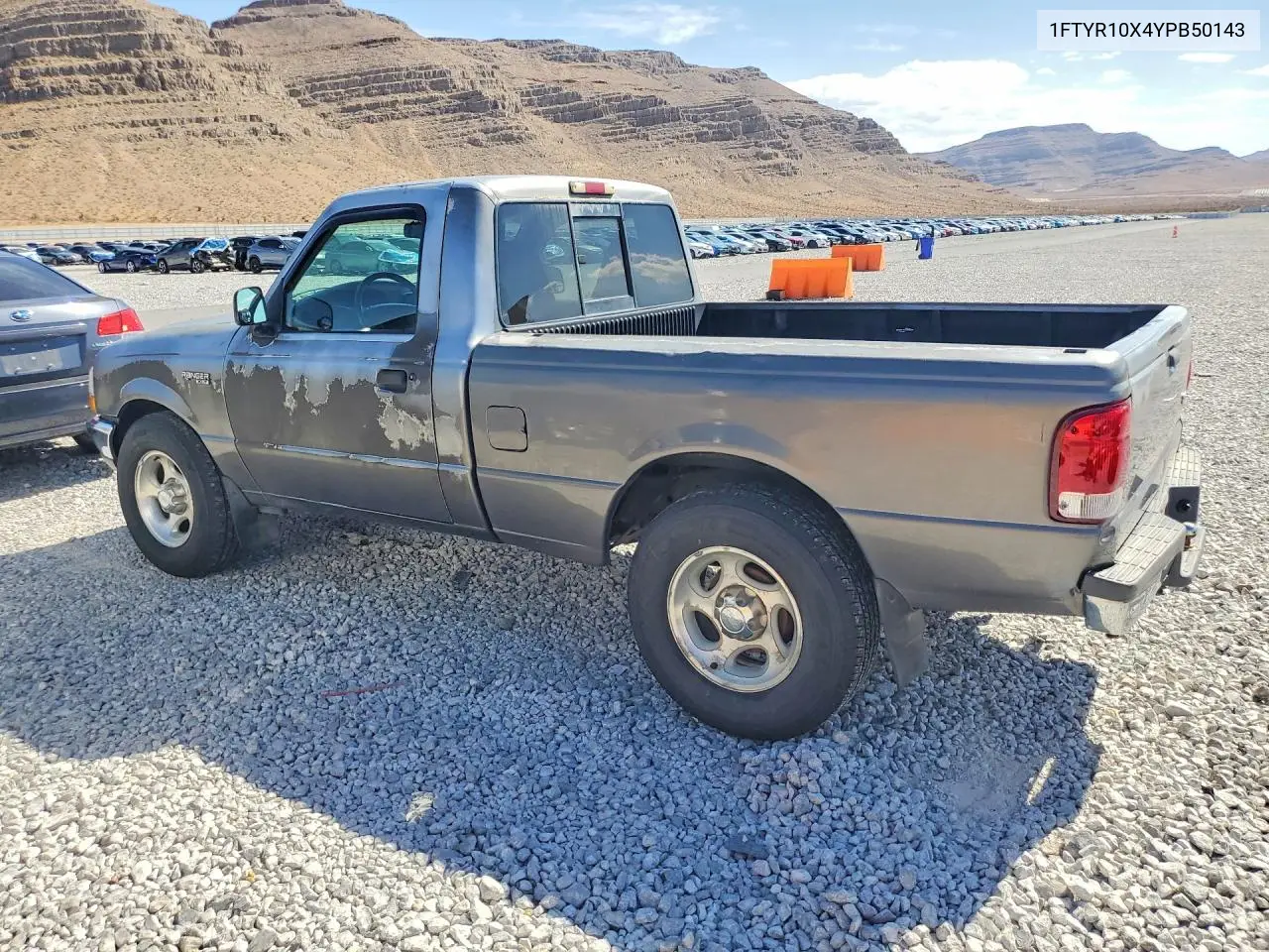 2000 FORD RANGER VIN 1FTYR10X4YPB50143 — фото 2
