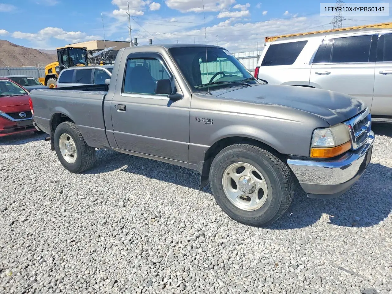 2000 FORD RANGER VIN 1FTYR10X4YPB50143 — фото 4