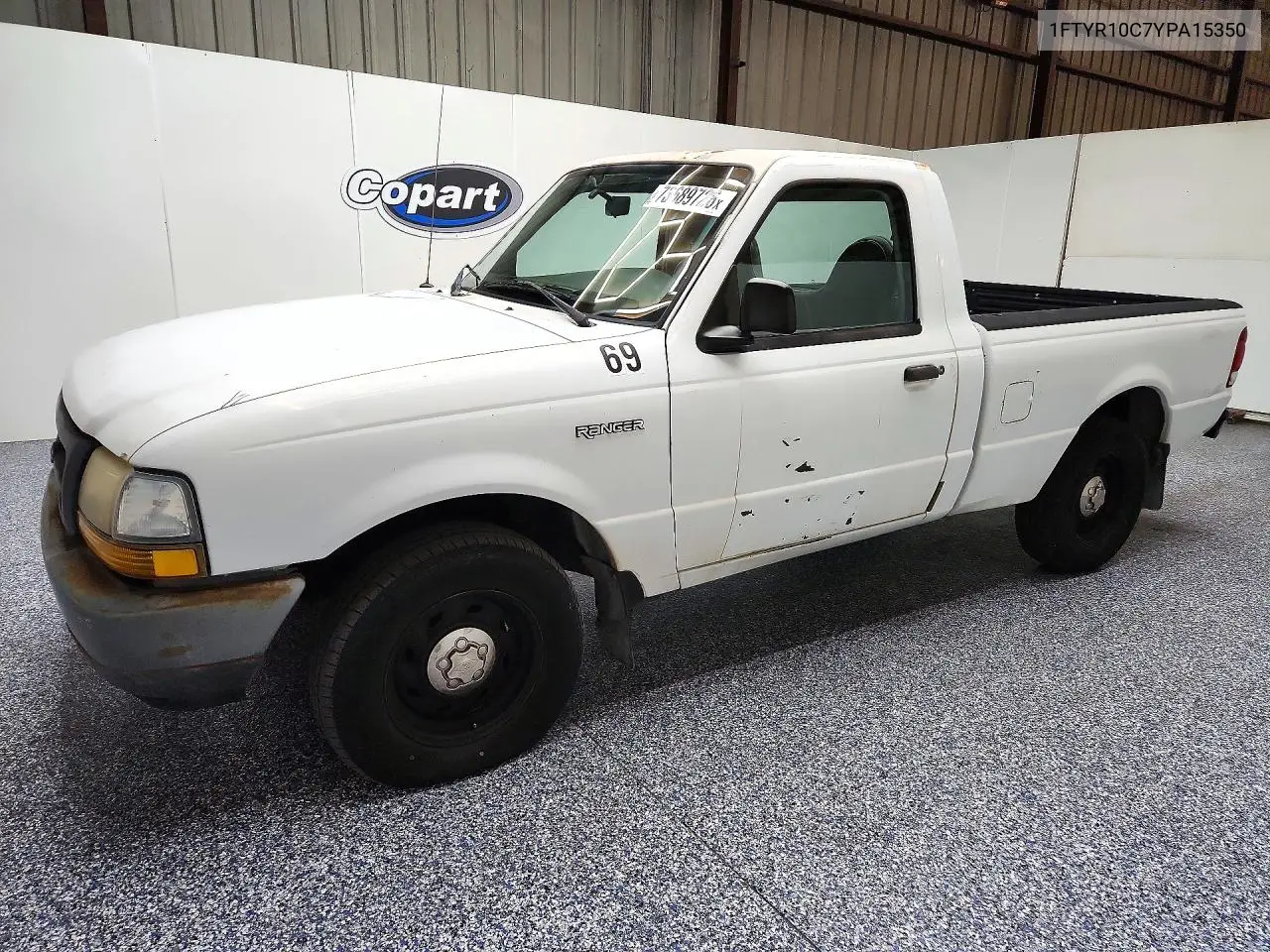 FORD RANGER 2000, VIN 1FTYR10C7YPA15350