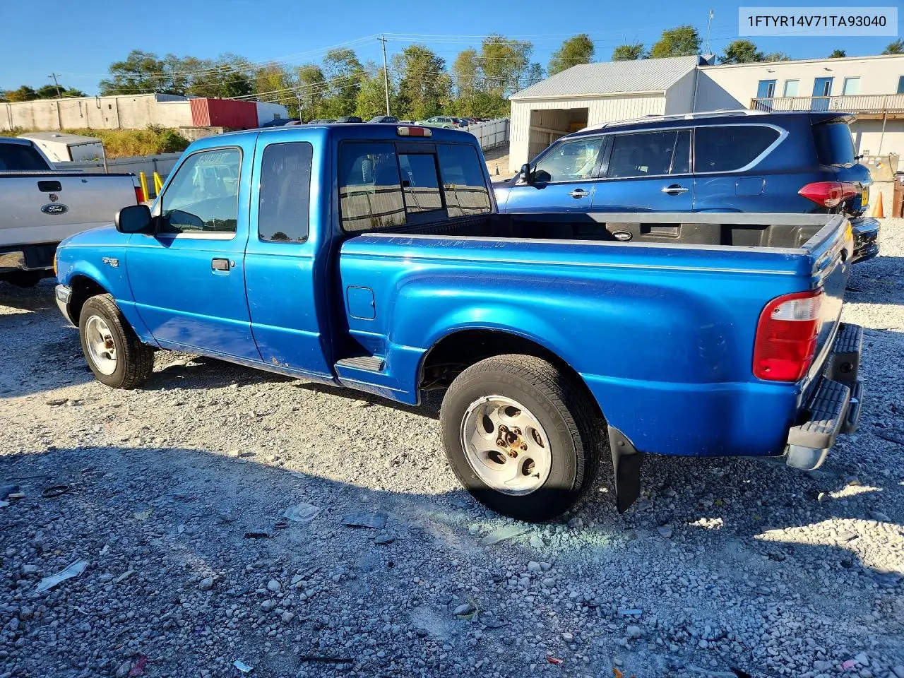 2001 FORD RANGER VIN 1FTYR14V71TA93040 — фото 2