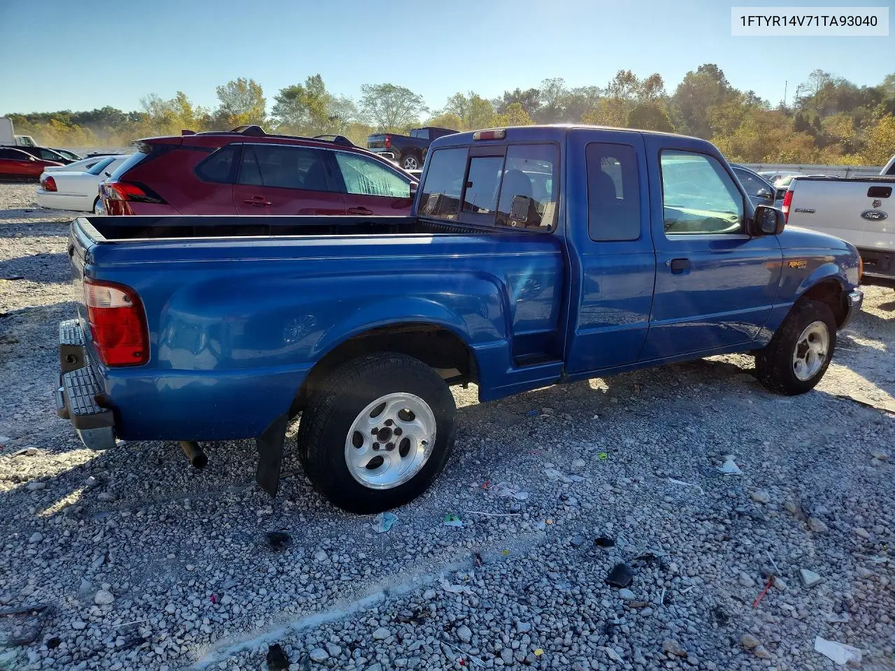 2001 FORD RANGER VIN 1FTYR14V71TA93040 — фото 3