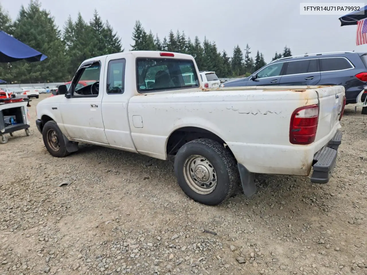2001 FORD RANGER VIN 1FTYR14U71PA79932 — фото 2