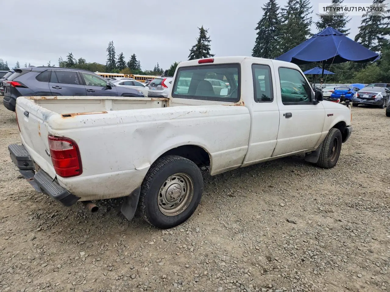 2001 FORD RANGER VIN 1FTYR14U71PA79932 — фото 3