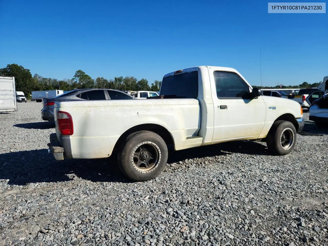 2001 FORD RANGER VIN 1FTYR10C81PA21230 — фото 3