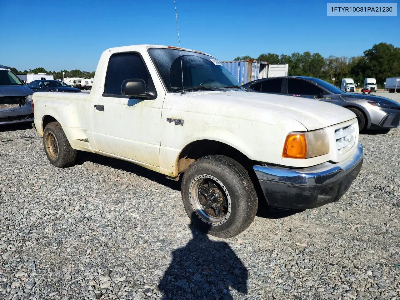 2001 FORD RANGER VIN 1FTYR10C81PA21230 — фото 4