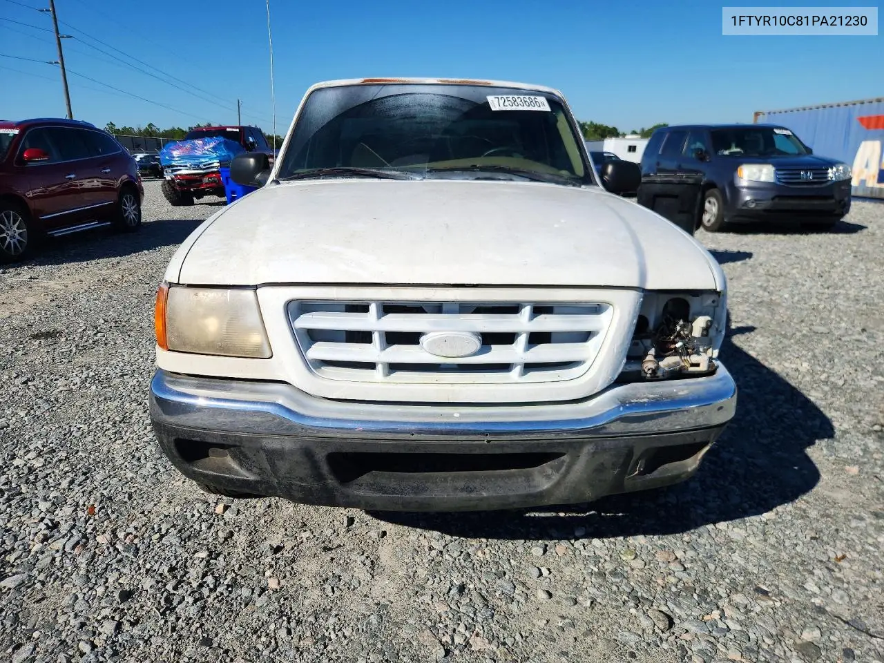 2001 FORD RANGER VIN 1FTYR10C81PA21230 — фото 5