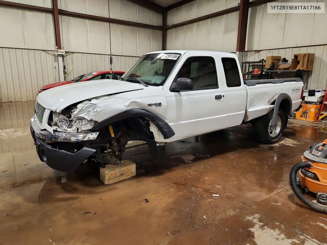 FORD RANGER 2001, VIN 1FTZR15E81TA17166